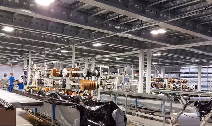 30 procentowy wzrost produkcji profili w okleinach w GEALAN Polska