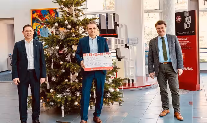 Für einen guten Zweck: GEALAN spendet an Hilfe für Nachbarn e.V.