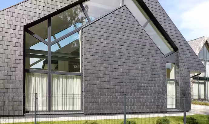 Langų dizainas ir spalvos - architektūros dalis