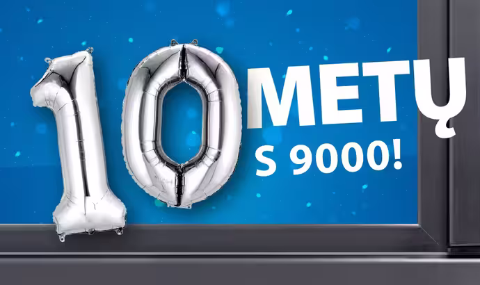 10 metų GEALAN S 9000 profilių sistemos platformai!