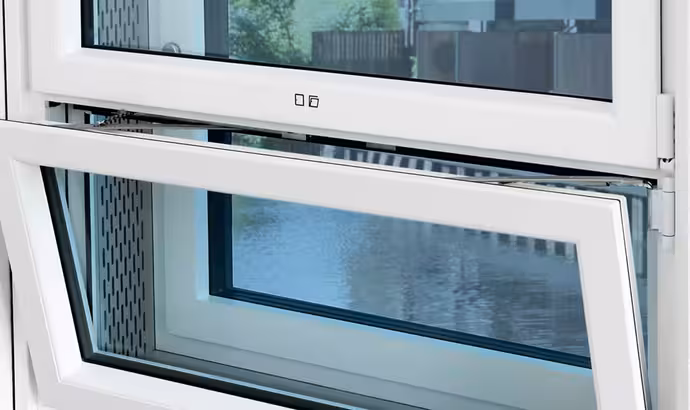 Natūralus vėdinimas ir maksimali garso izoliacija!