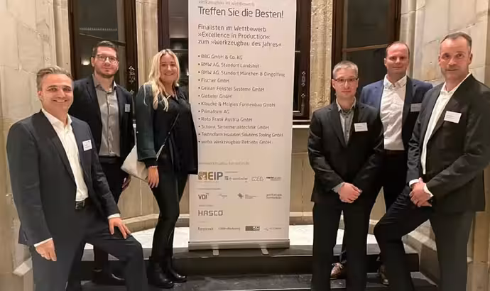 GEALAN's toolmaking celebrates great success at "Excellence in Production"