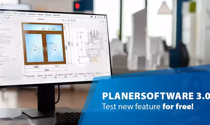 Planersoftware 3.0: Free trial phase for new module running!