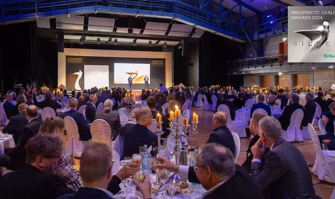 Once again among Germany's best: GEALAN wins silver at ARCHITECTS ́ DARLING® 2024
