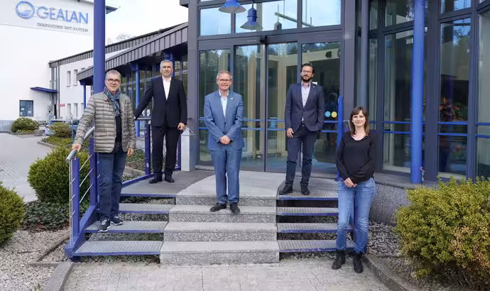 Jahreskongress steht an - VFF-Führung besucht Premium-Sponsor GEALAN