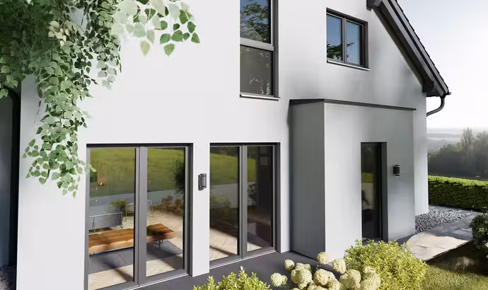 Decorative perennial favourite for design windows: dark tones