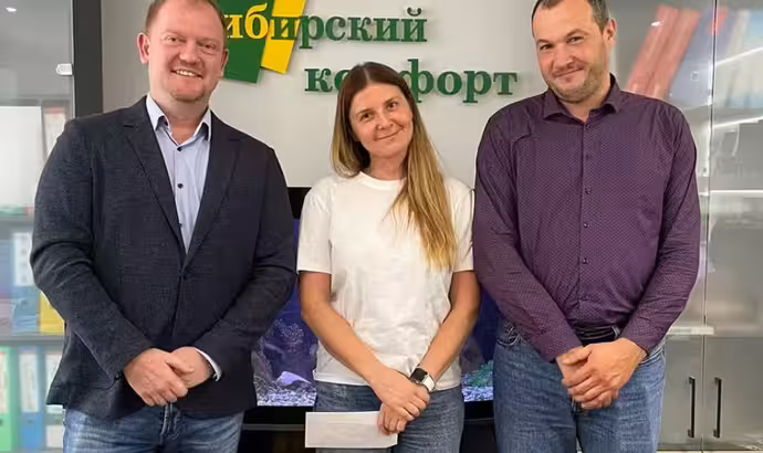 Награждение победителей в Новосибирске