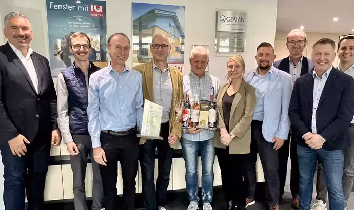 Qualität sicherstellen, Trends bedienen: GEALAN und TREFZ ziehen seit 20 Jahren an einem Strang