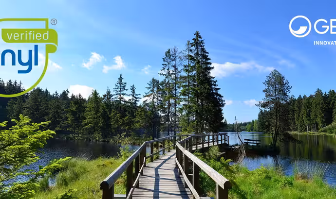 Sustainability confirmed: GEALAN again meets the requirements of the VinylPlus® product label