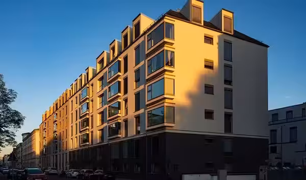 "Золотые" окна на Голдшмидтштрассе